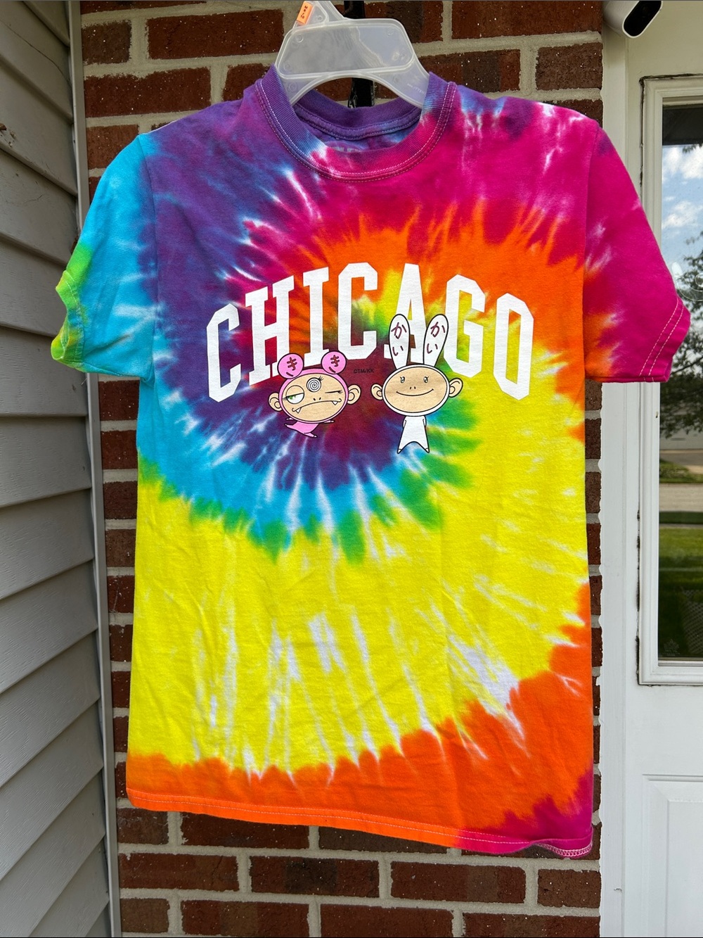 Takashi Murakami Chicago Tie-Dye T-Shirt - Multicolor women’s size small